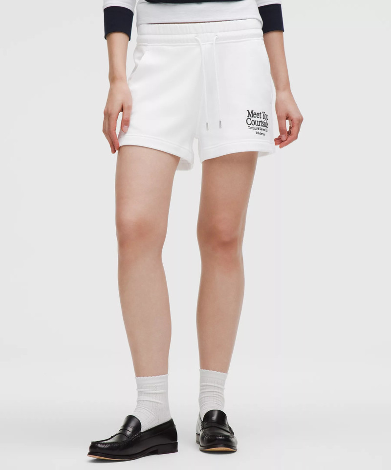 lululemon French Terry Mid-Rise Tennis Short *Graphic outlook