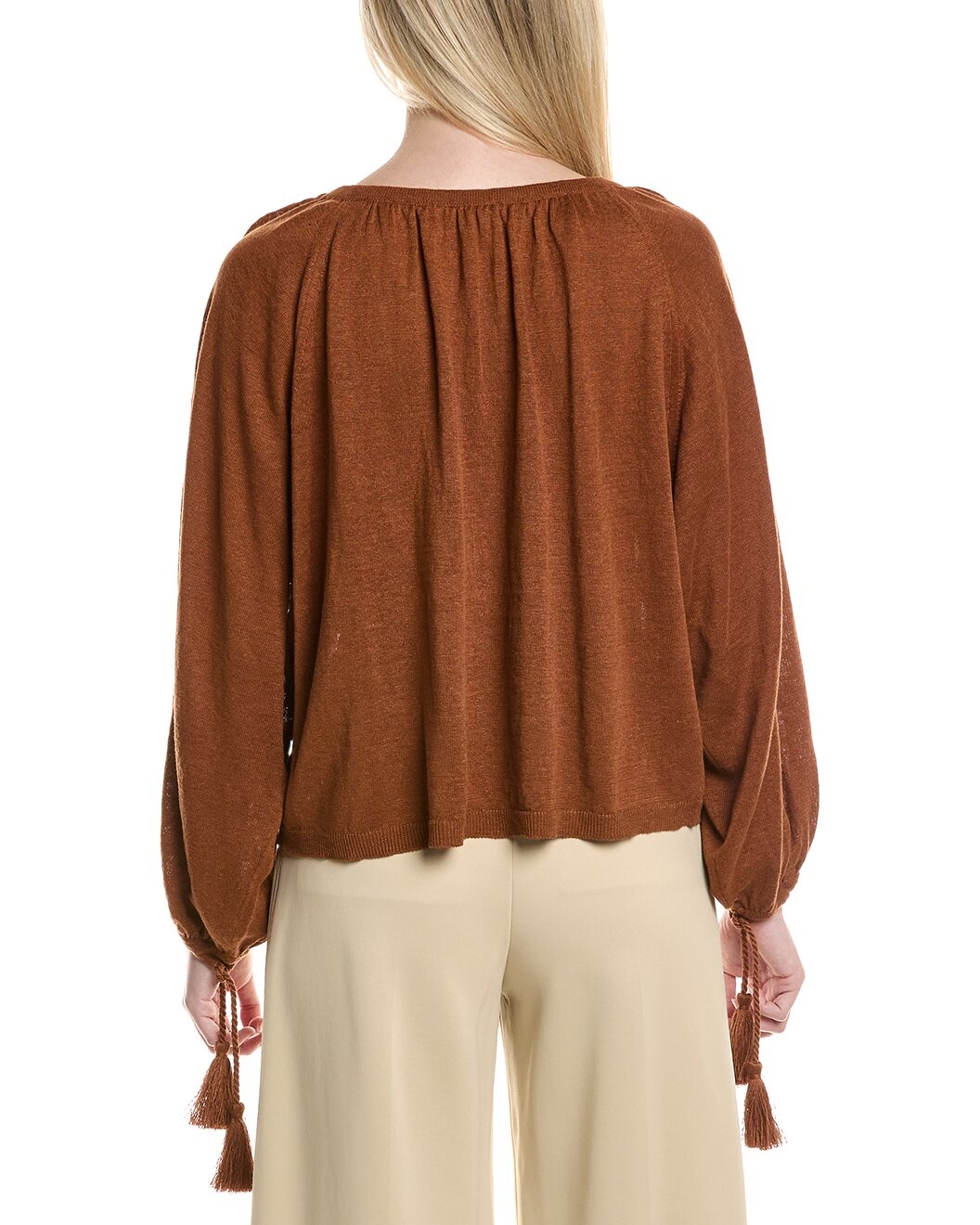 Max Mara Quirite Linen Top - 2