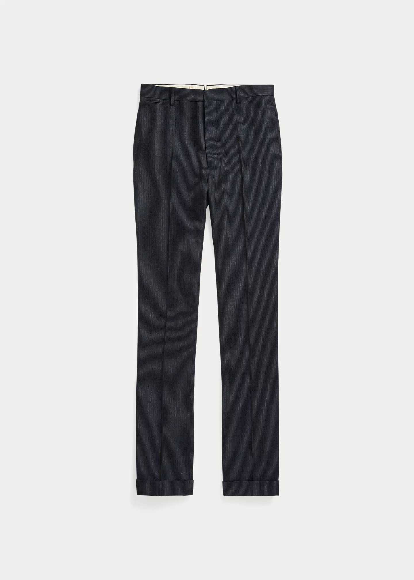 Slim Striped Herringbone Suit Trouser - 1