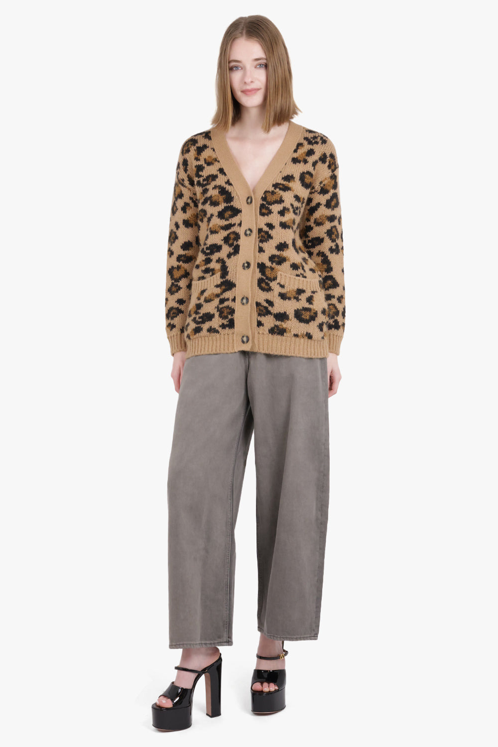 MAGLIA PATTERN CARDIGAN | ANIMALIER - 3