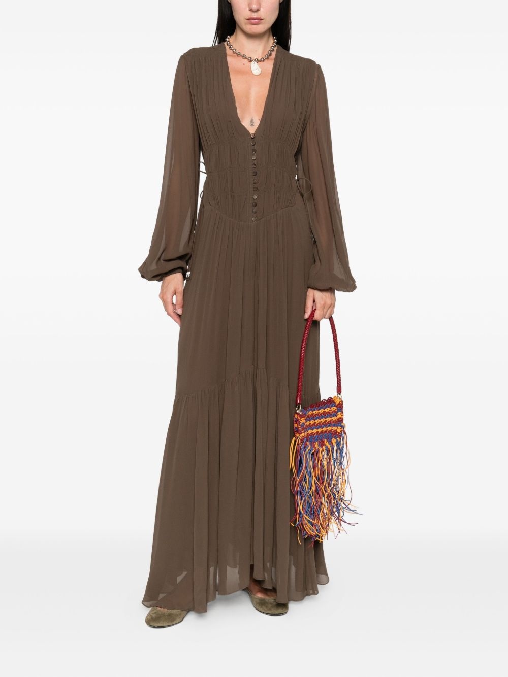 MARANT ETOILE Dresses Brown - 2