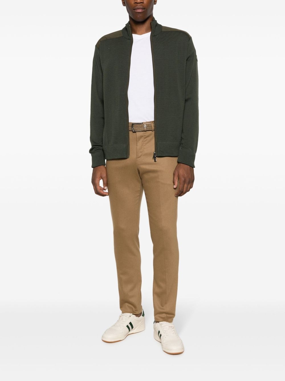 zip detail jacket - 2