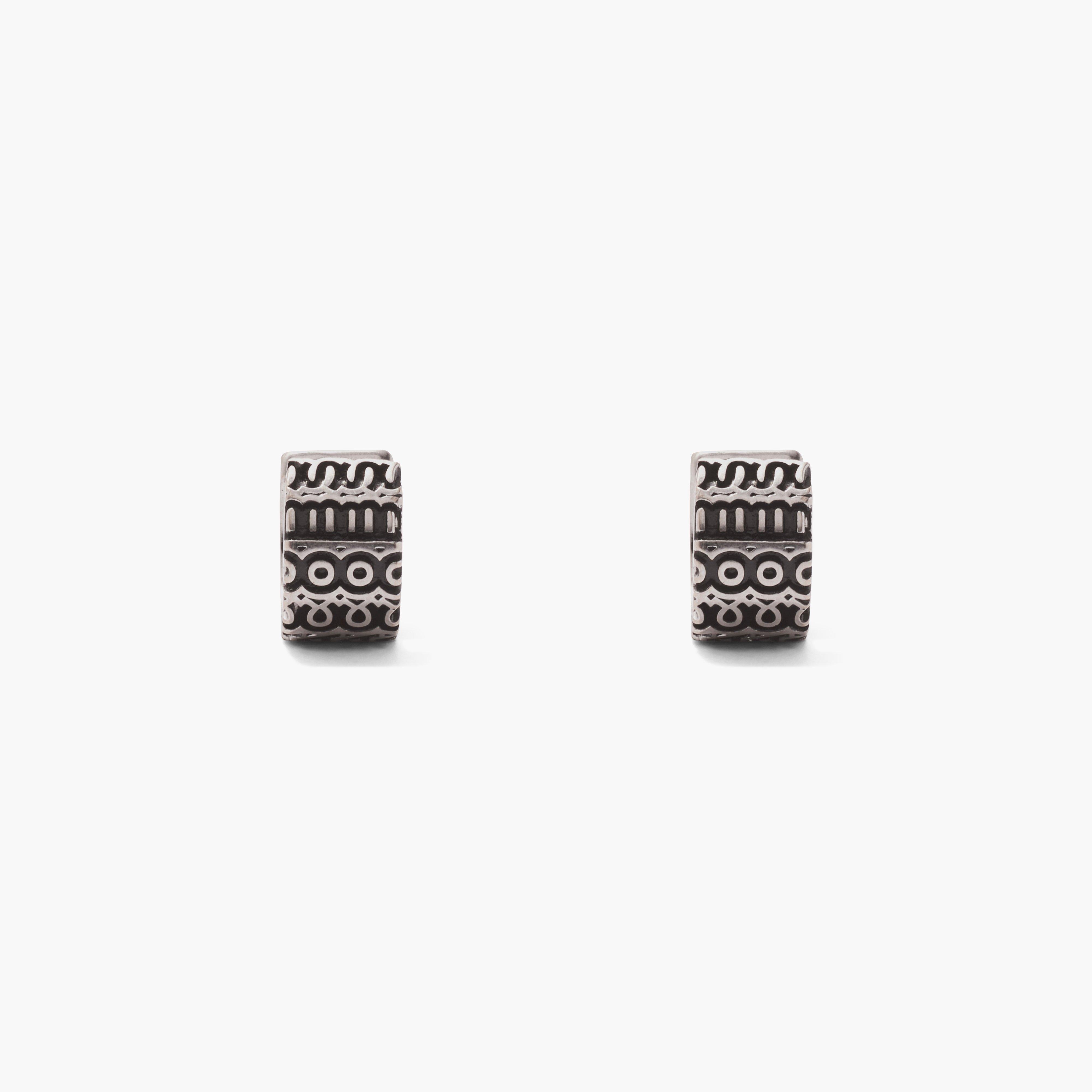 THE MONOGRAM ENGRAVED HOOPS - 5