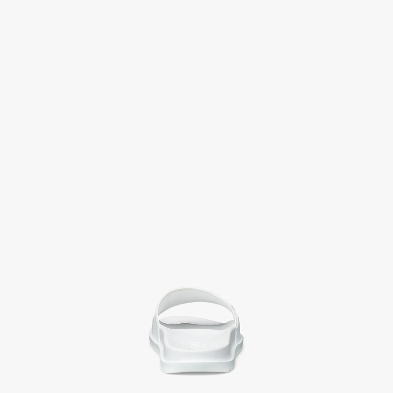 FENDI White rubber footbed outlook