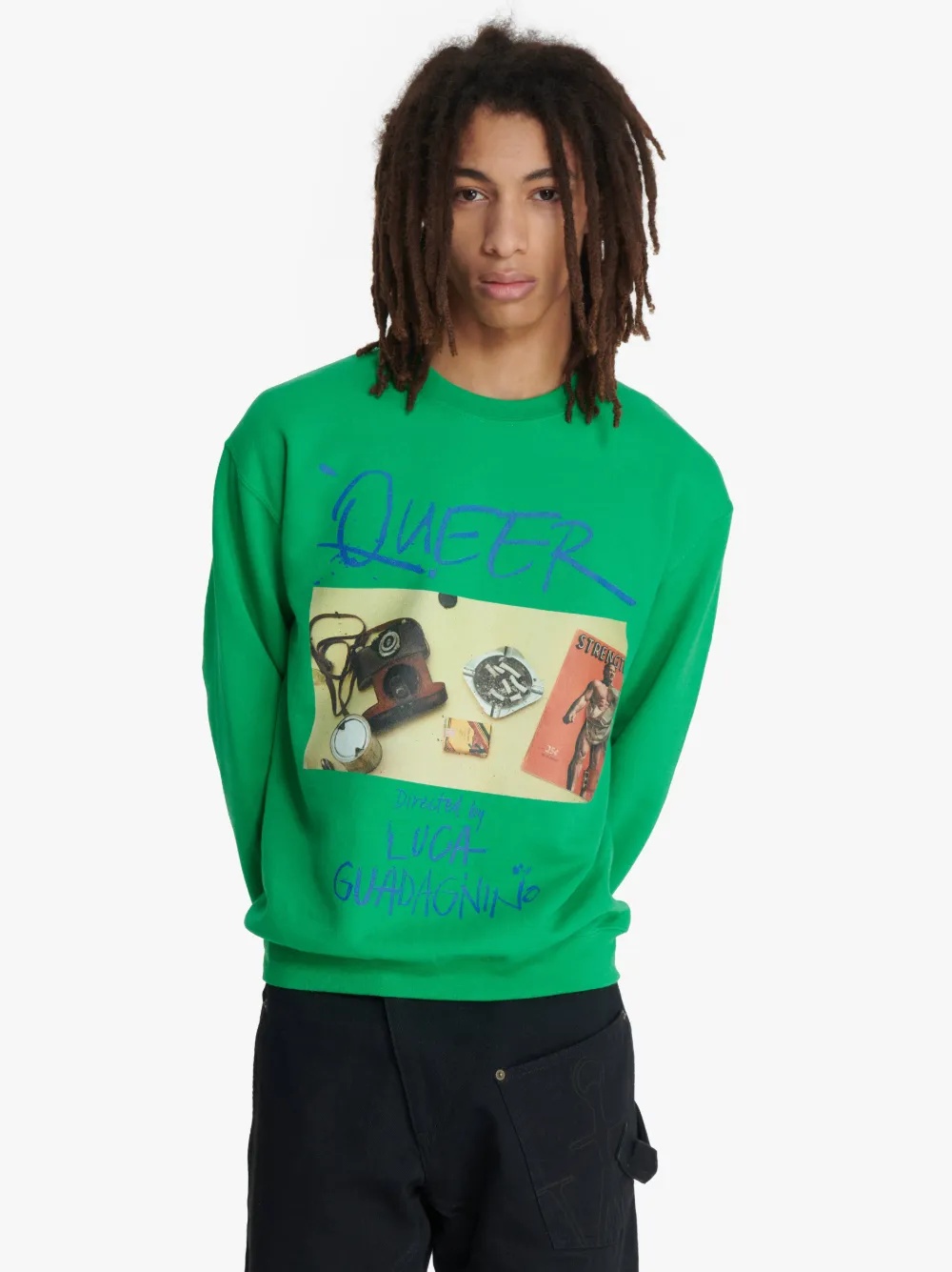 JW ANDERSON X QUEER SWEATSHIRT WITH PHOTO PRINT - 2