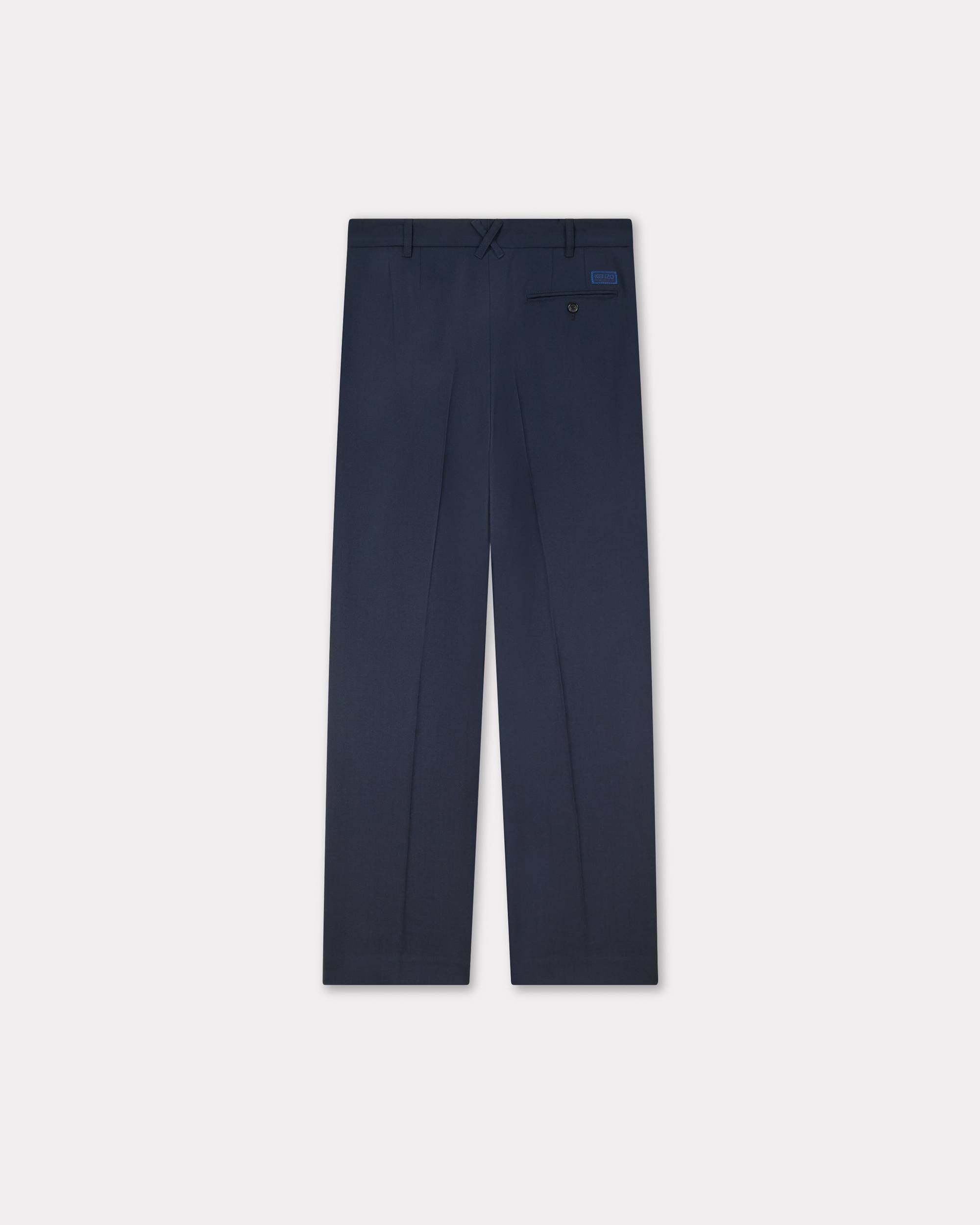 Pleated tailored pants in virgin wool - 2