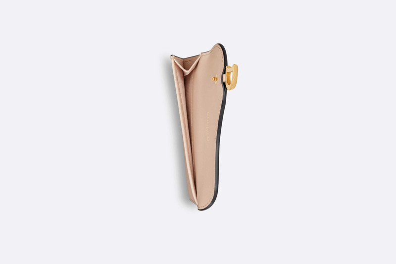 Dior Saddle Flap Compact Zipped Card Holder outlook