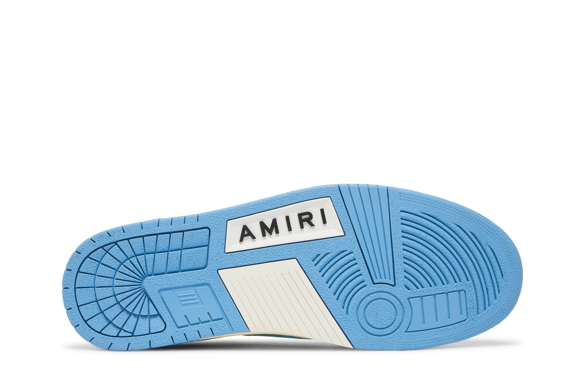 Amiri Skel Top Low 'Bandana - White Blue' - 4