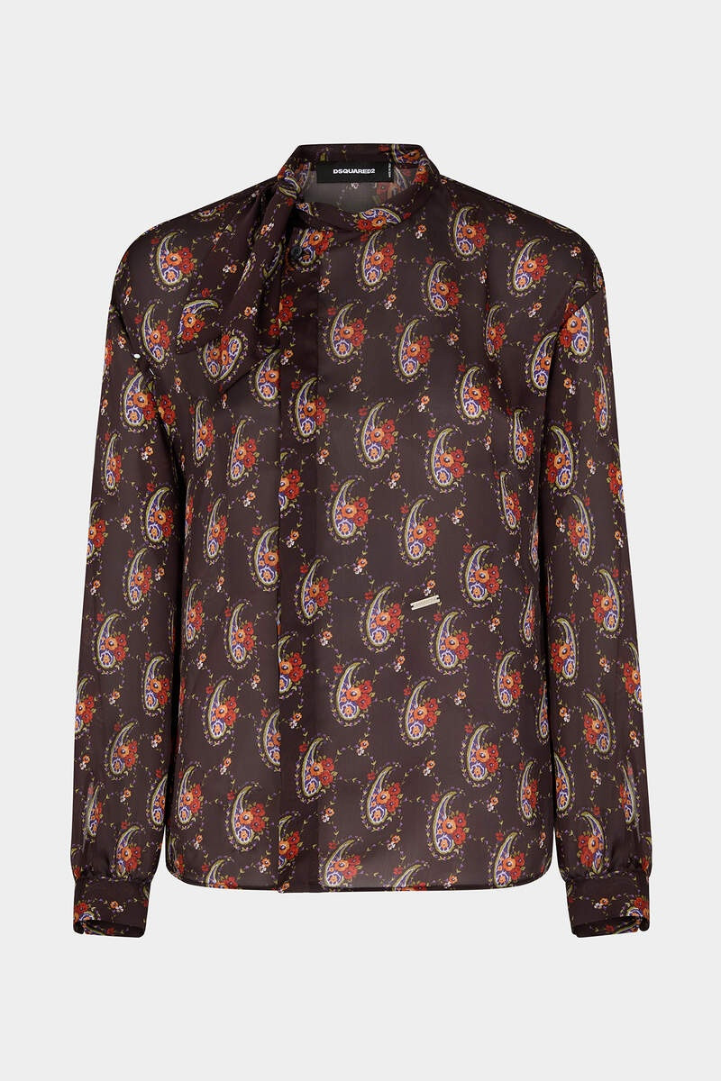 KNOTTED COLLAR SHIRT 5