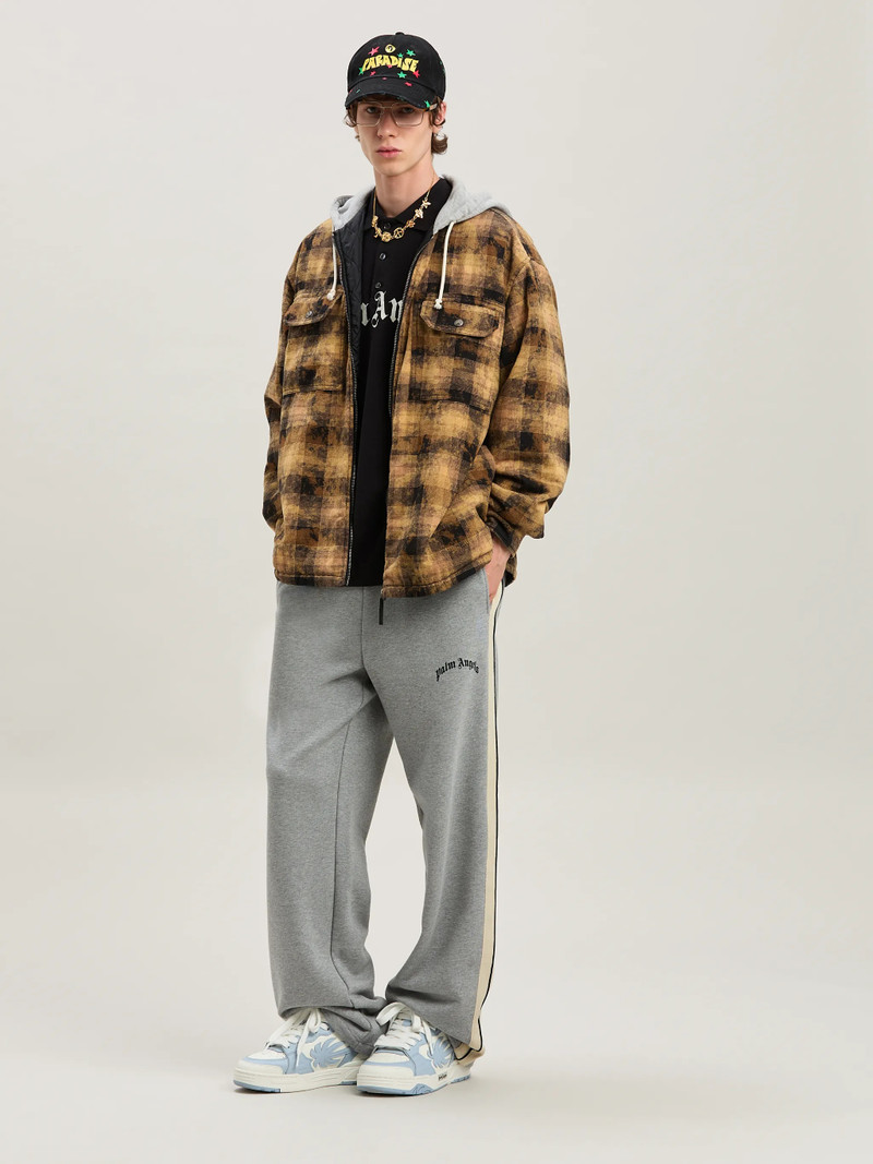 Palm Angels Iconic Tape sweatpants outlook