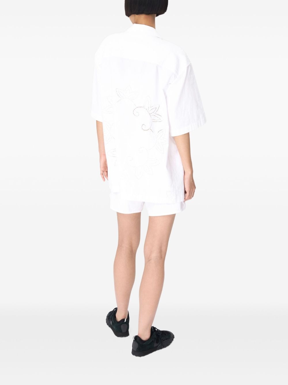 linen bowling shirt - 4
