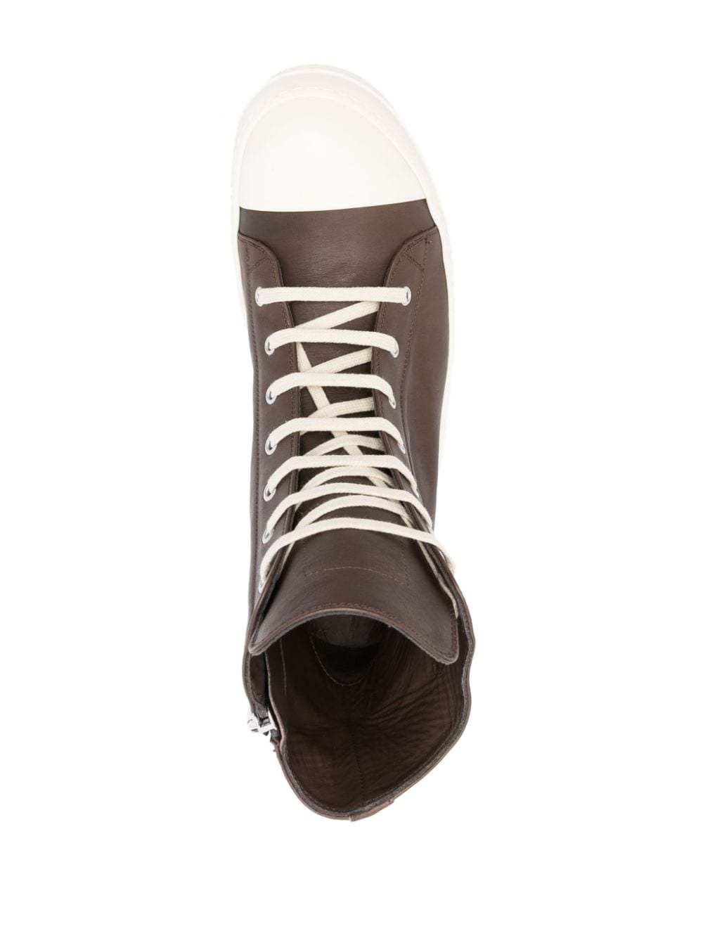 leather sneakers - 4