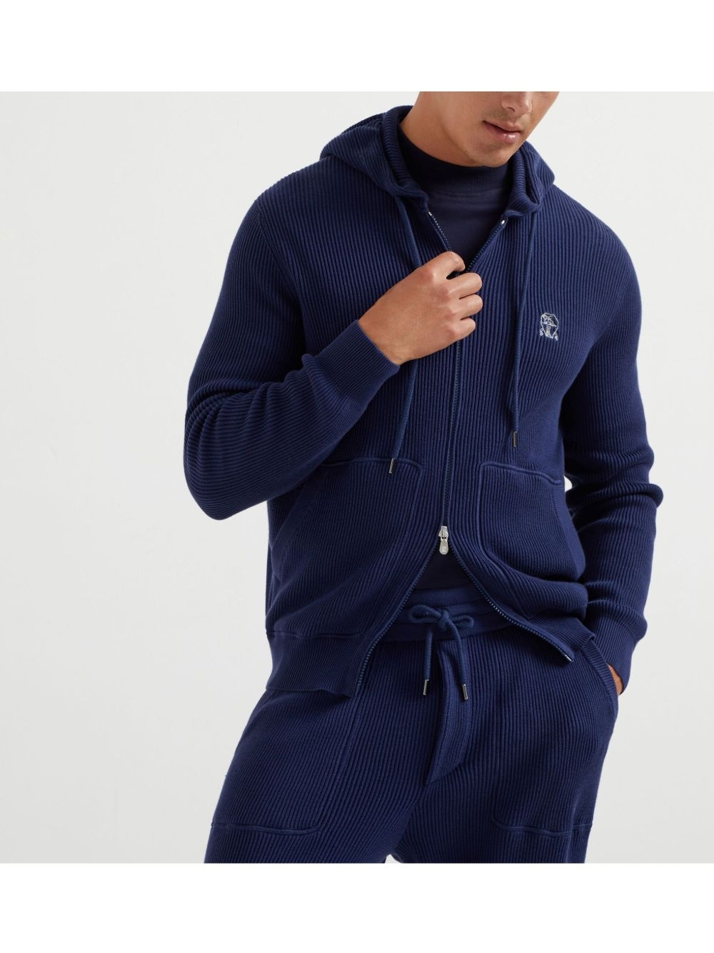 knitted hoodie - 3