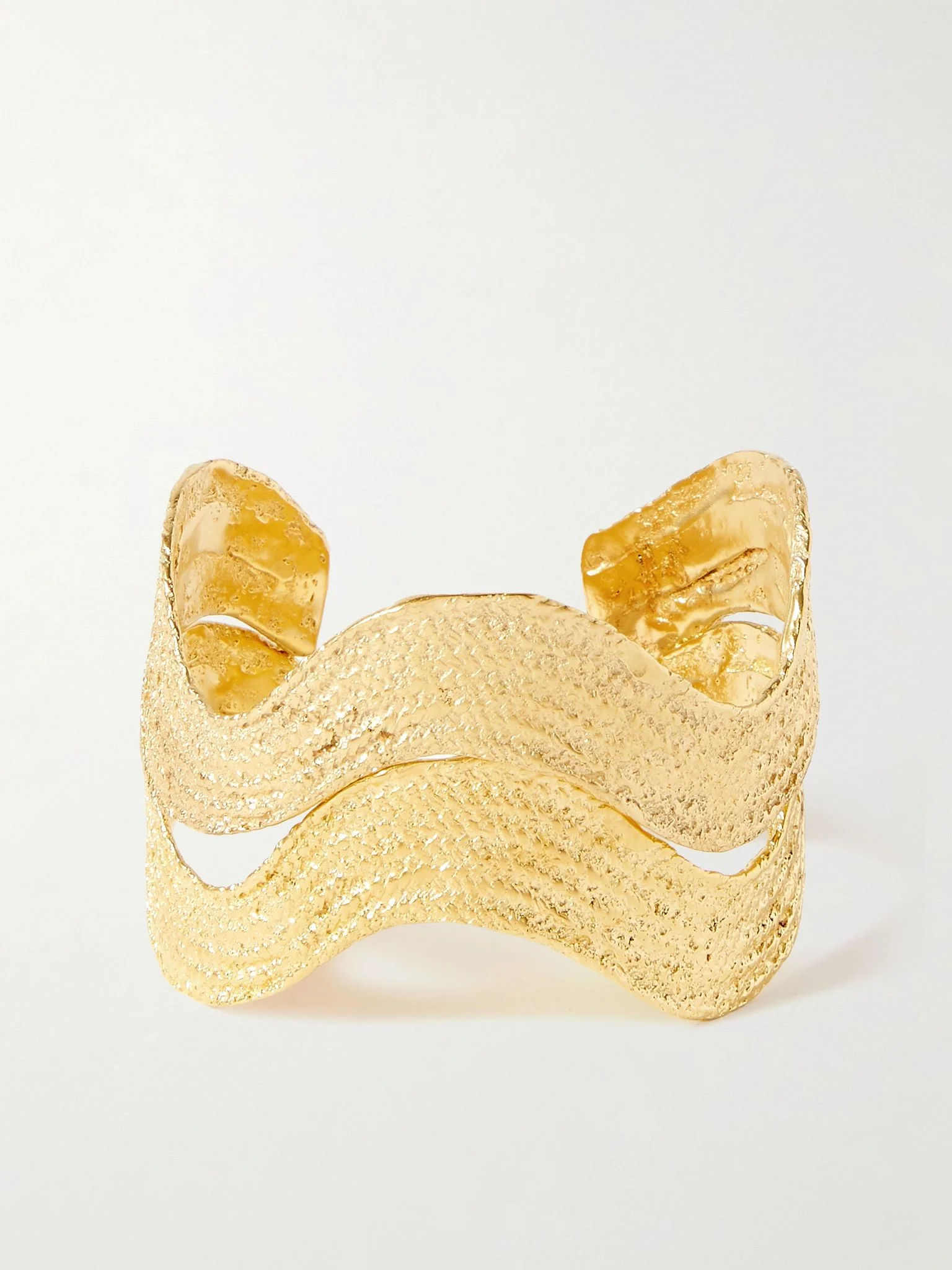 Dionysus set of two gold-plated cuffs Gold - 1