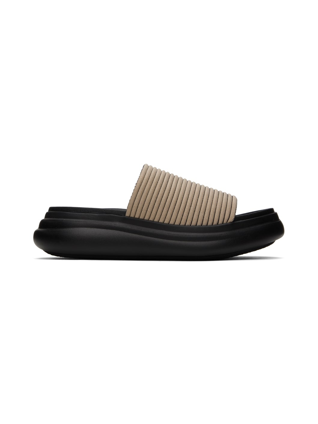 Beige Brixley Slides - 1