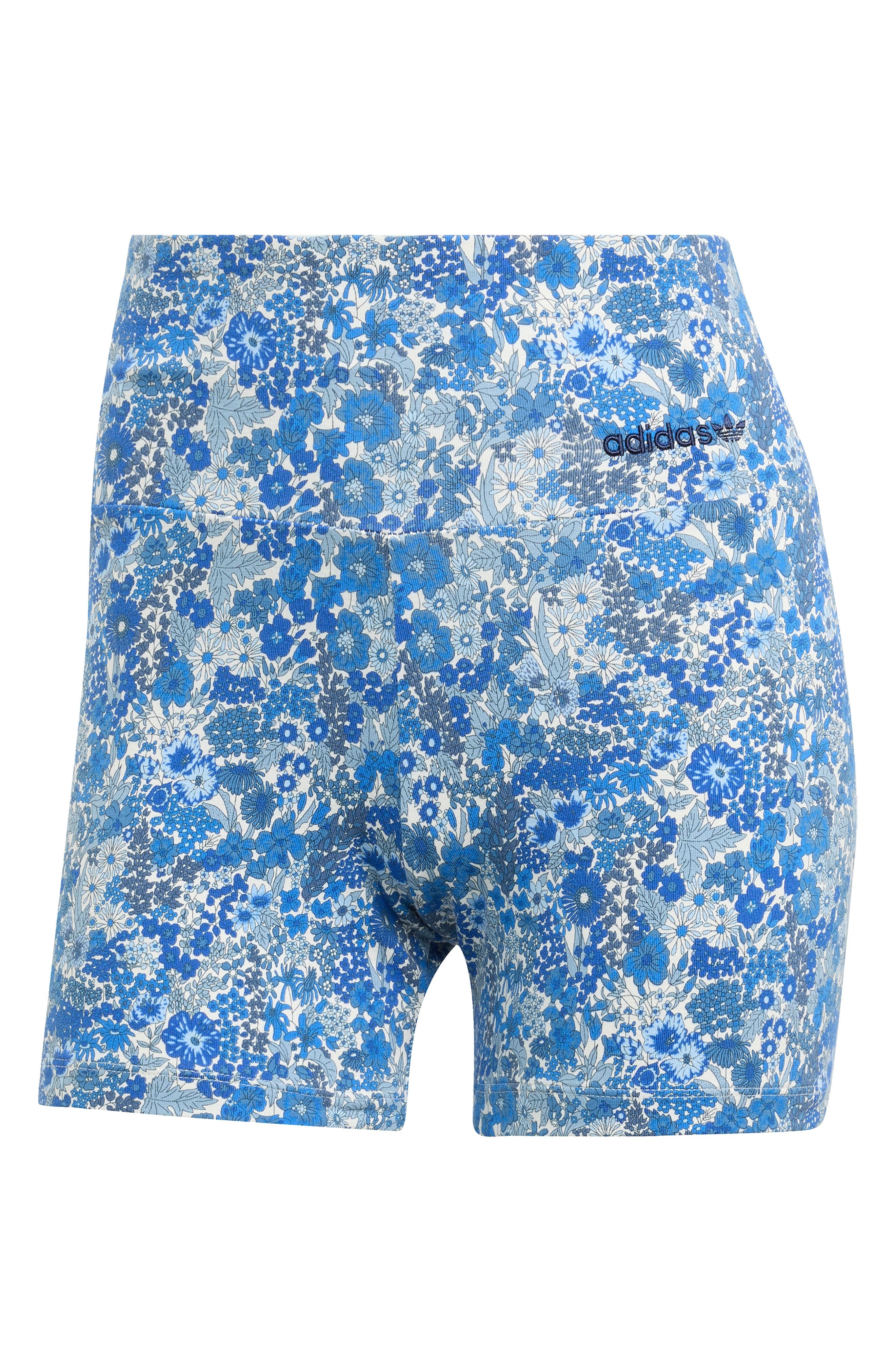adidas x Liberty London Bike Shorts in Multco/cwh at Nordstrom - 4