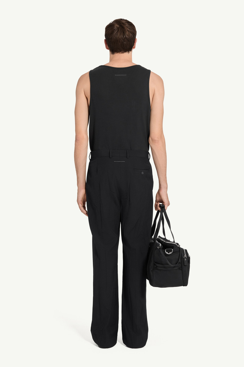 Creased wool-blend trousers 3