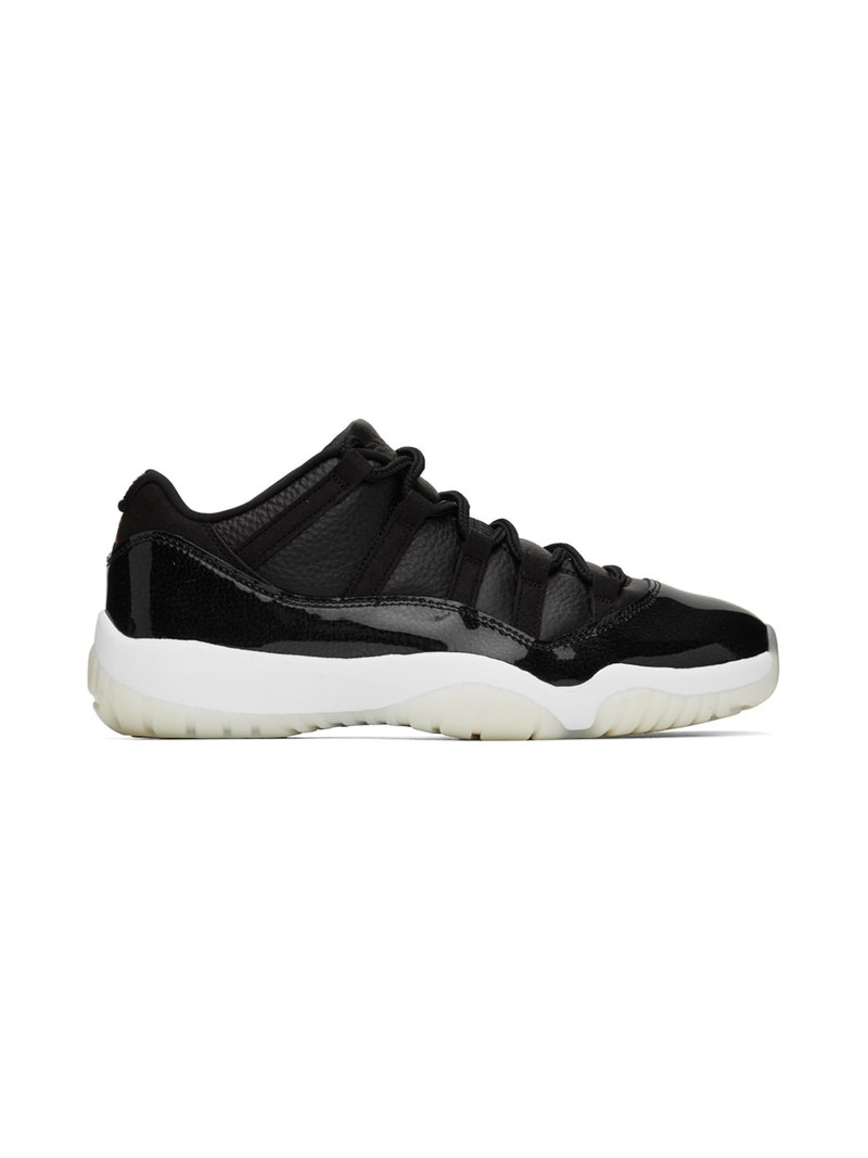 Black Air Jordan 11 Retro Low Sneakers - 1