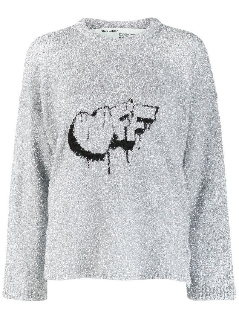 Off crew neck jumper 1
