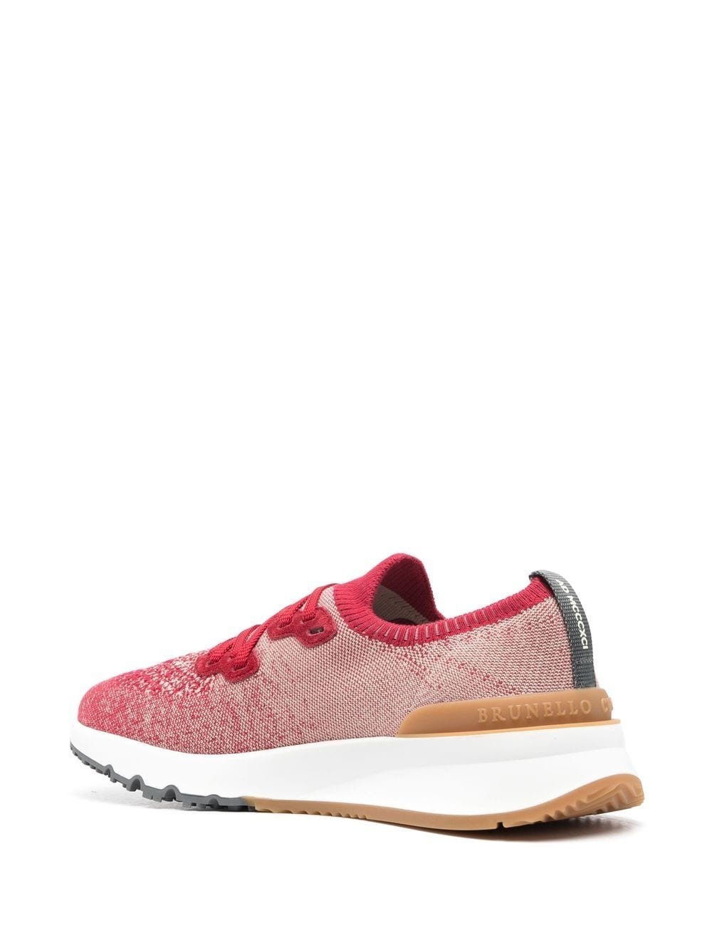speckled low-top sneakers - 3