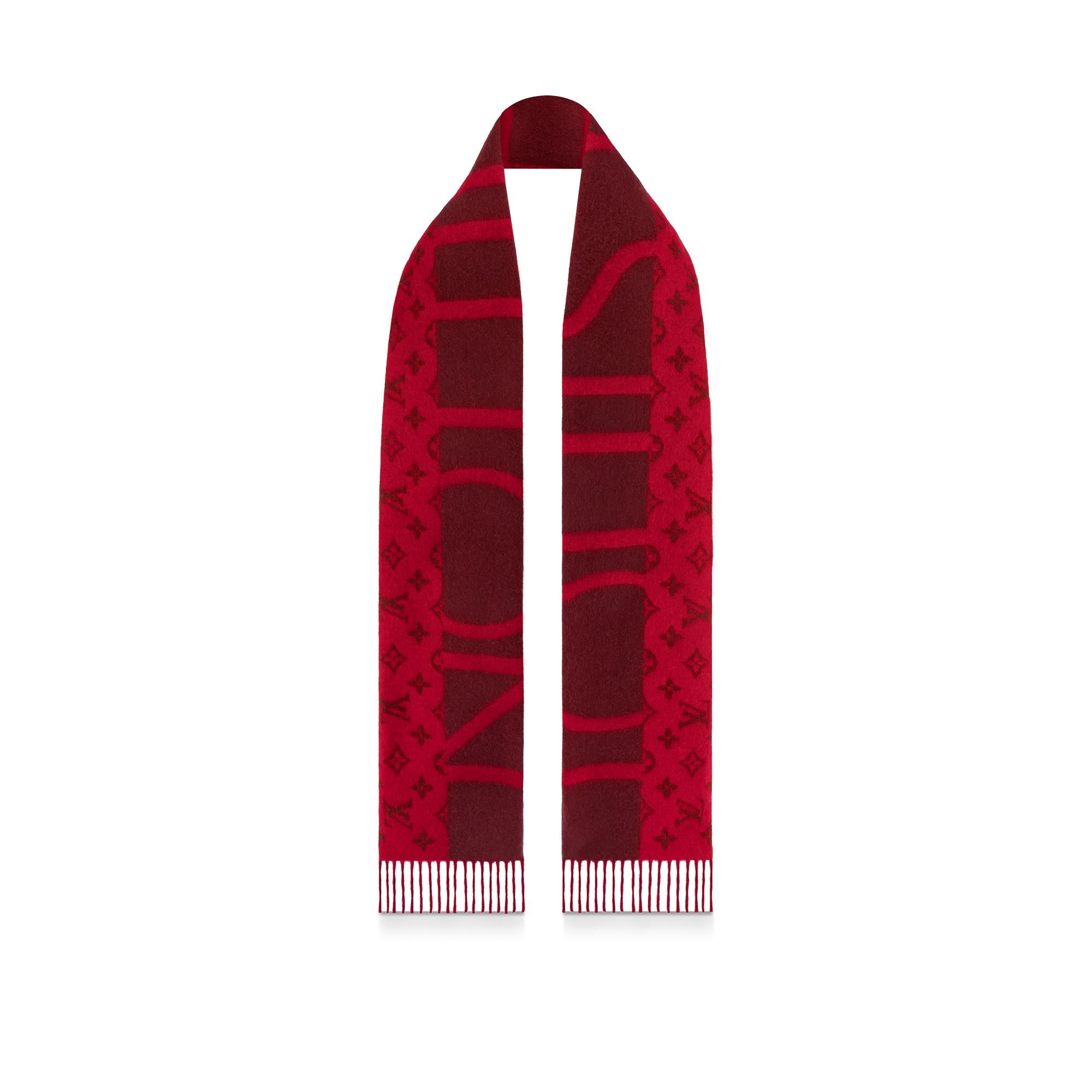 Monogram Split Scarf - 4