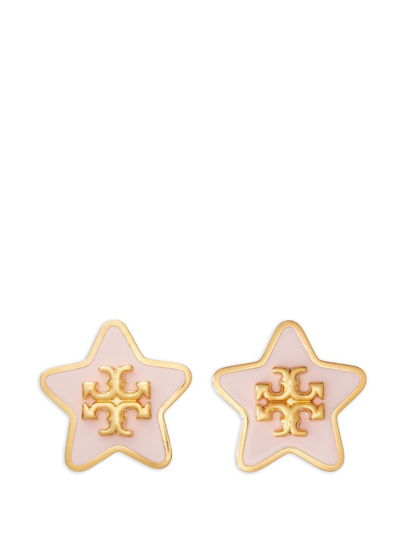 Forget Me Not enamel stud earrings 1
