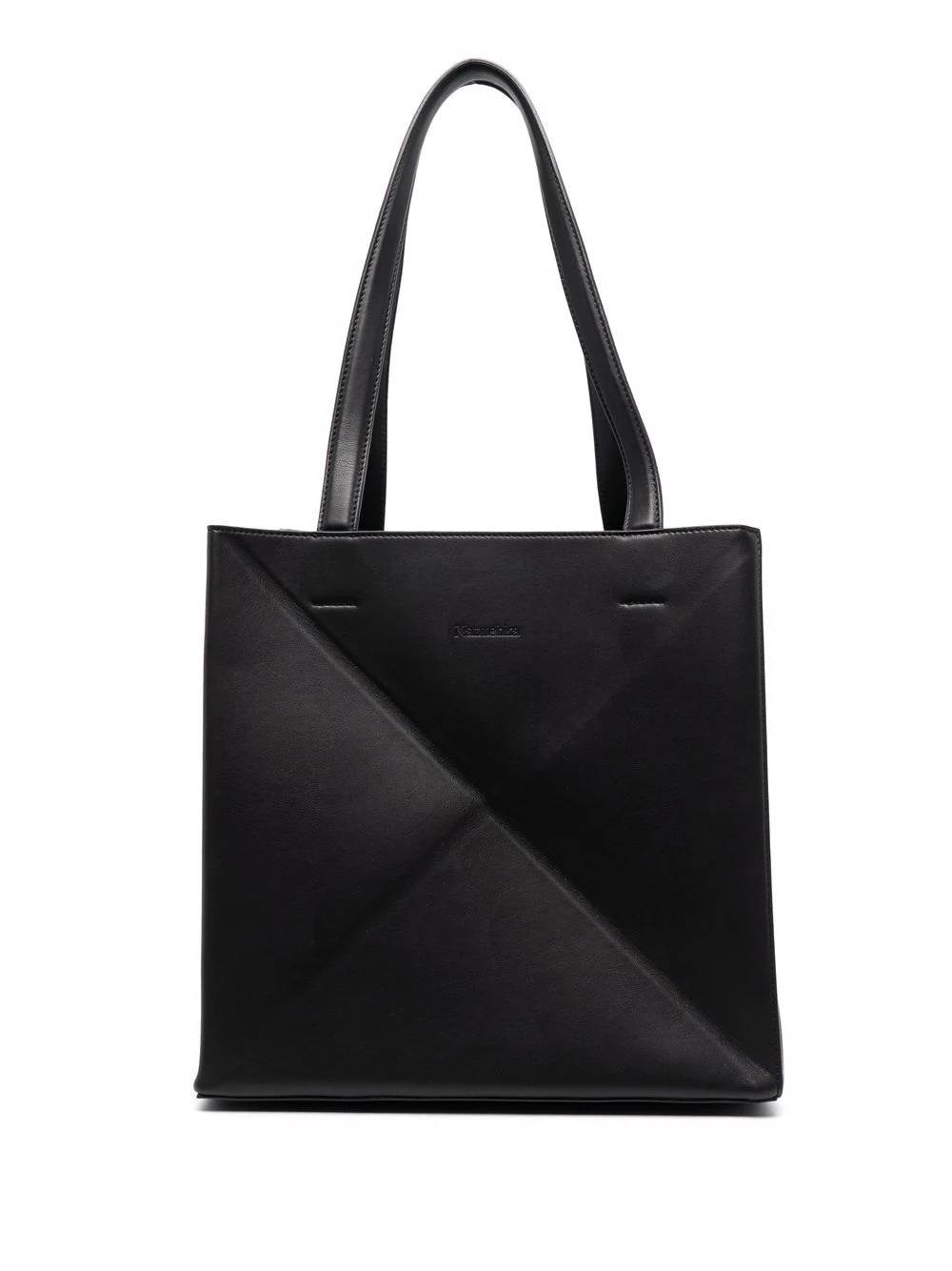 vegan leather tote bag - 1