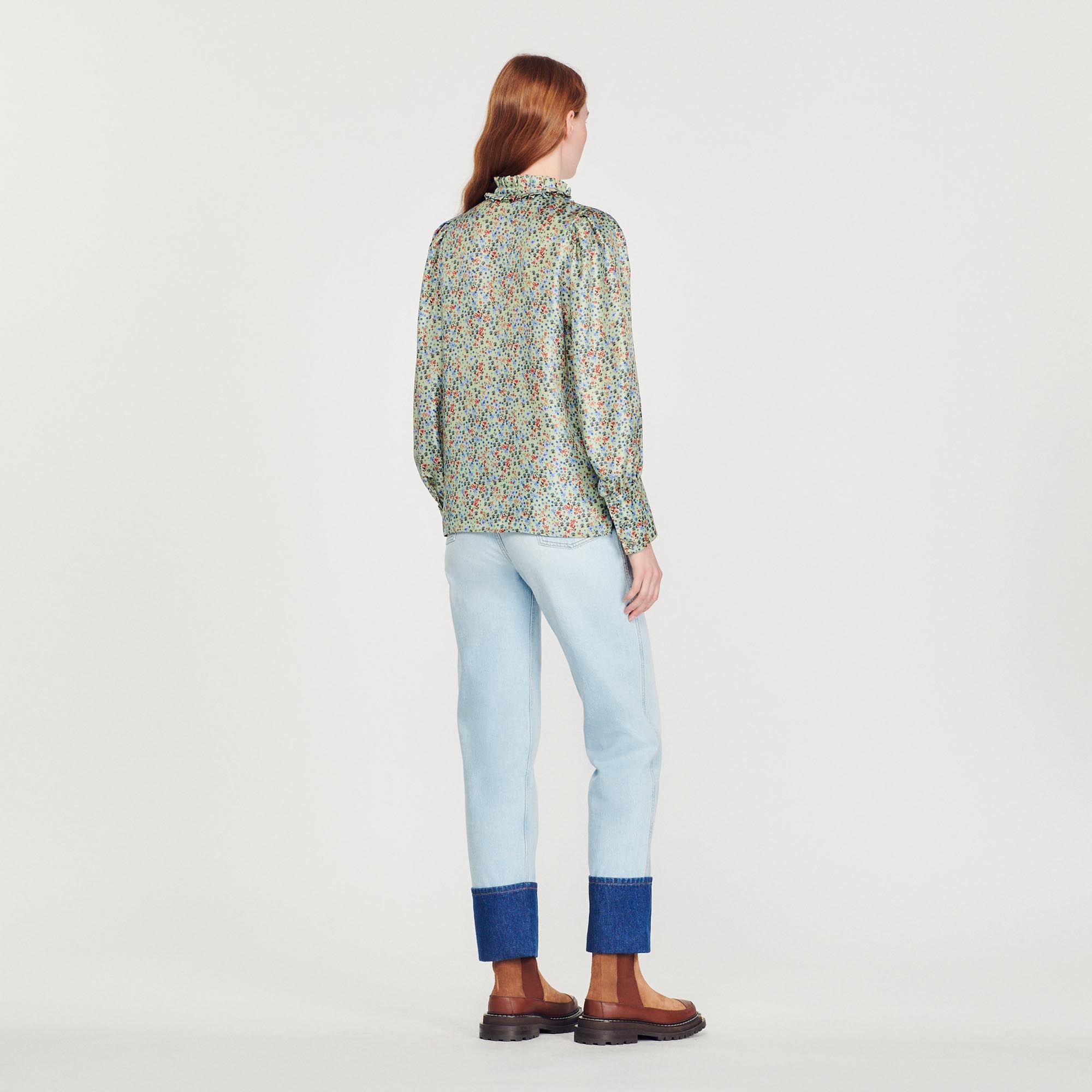 Flowing blouse with Liberty Flower print - 6