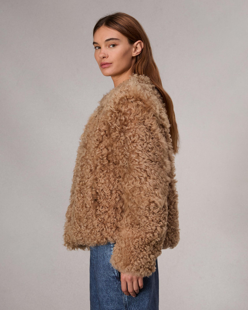 Sabrina Shearling Jacket 5