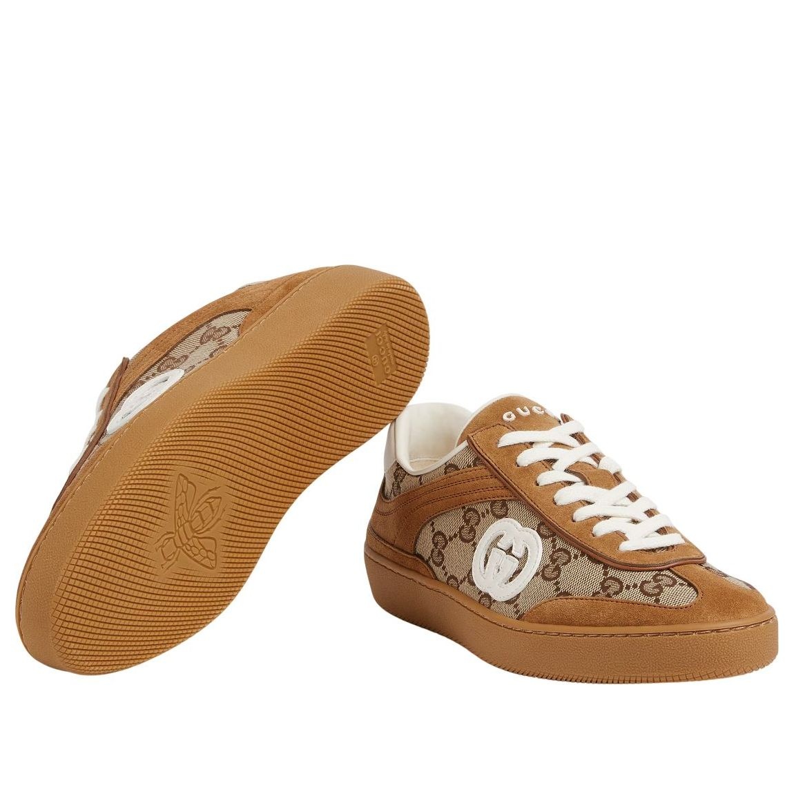 (WMNS) Gucci G75 'Brown Suede' 812656-AAEGA-2741 - 3