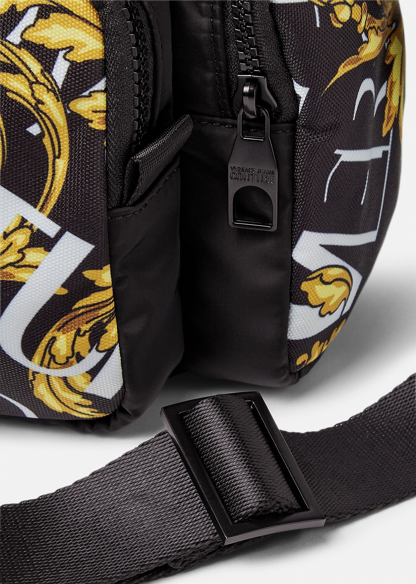 Logo Couture Messenger Bag - 4