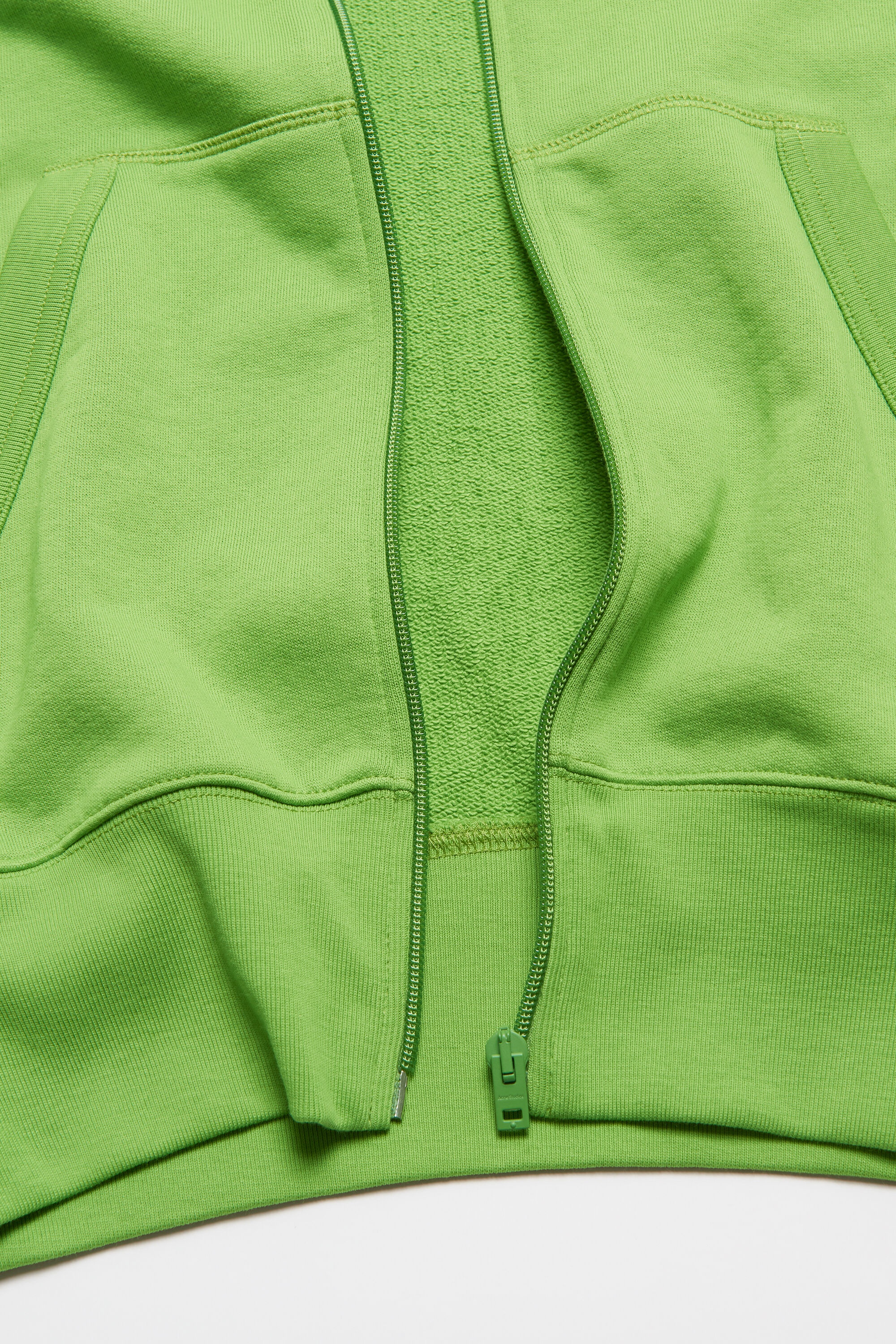 Hooded zip sweater - Herb green - 4