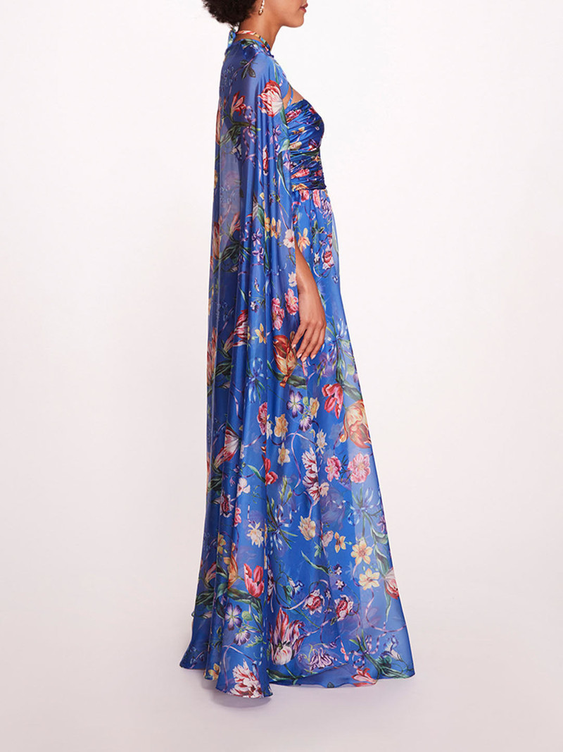 RIBBONS CAPE GOWN 5