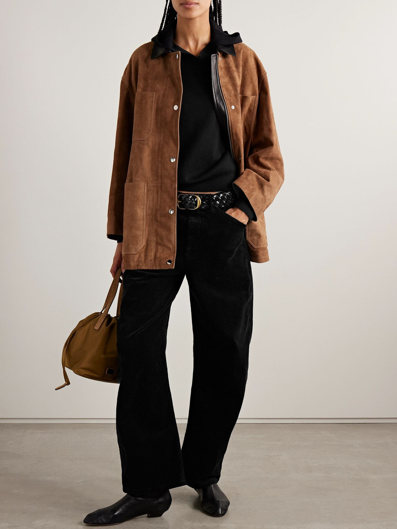 NILI LOTAN Merrilee merino wool hoodie Black outlook
