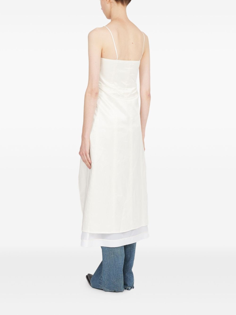 sleeveless midi dress - 5