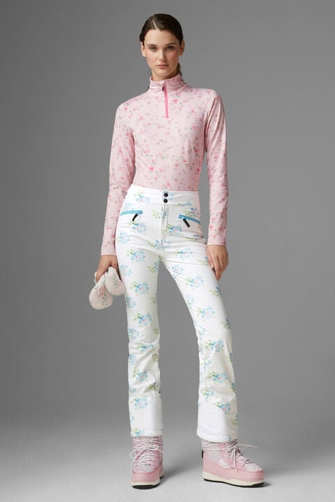 Ireen Ski pants in White/Blue - 4