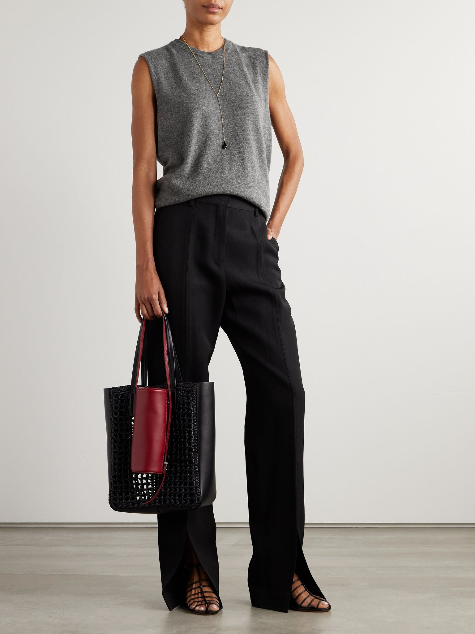 Cashmere vest Gray - 2