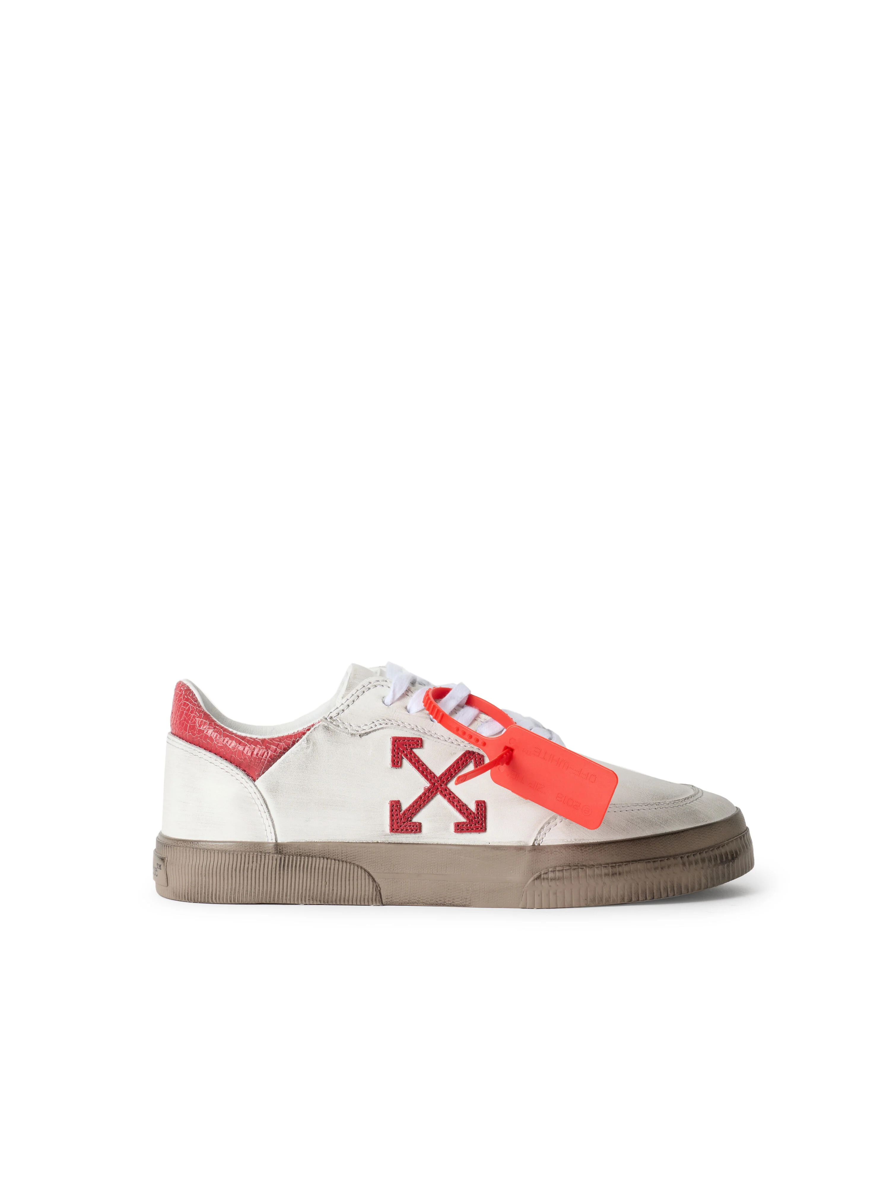 Vulcanized Low Worn Out Sneakers - 1