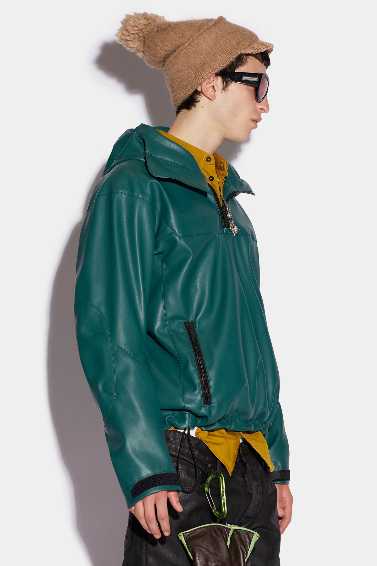 SLIT ZIP ANORAK - 3