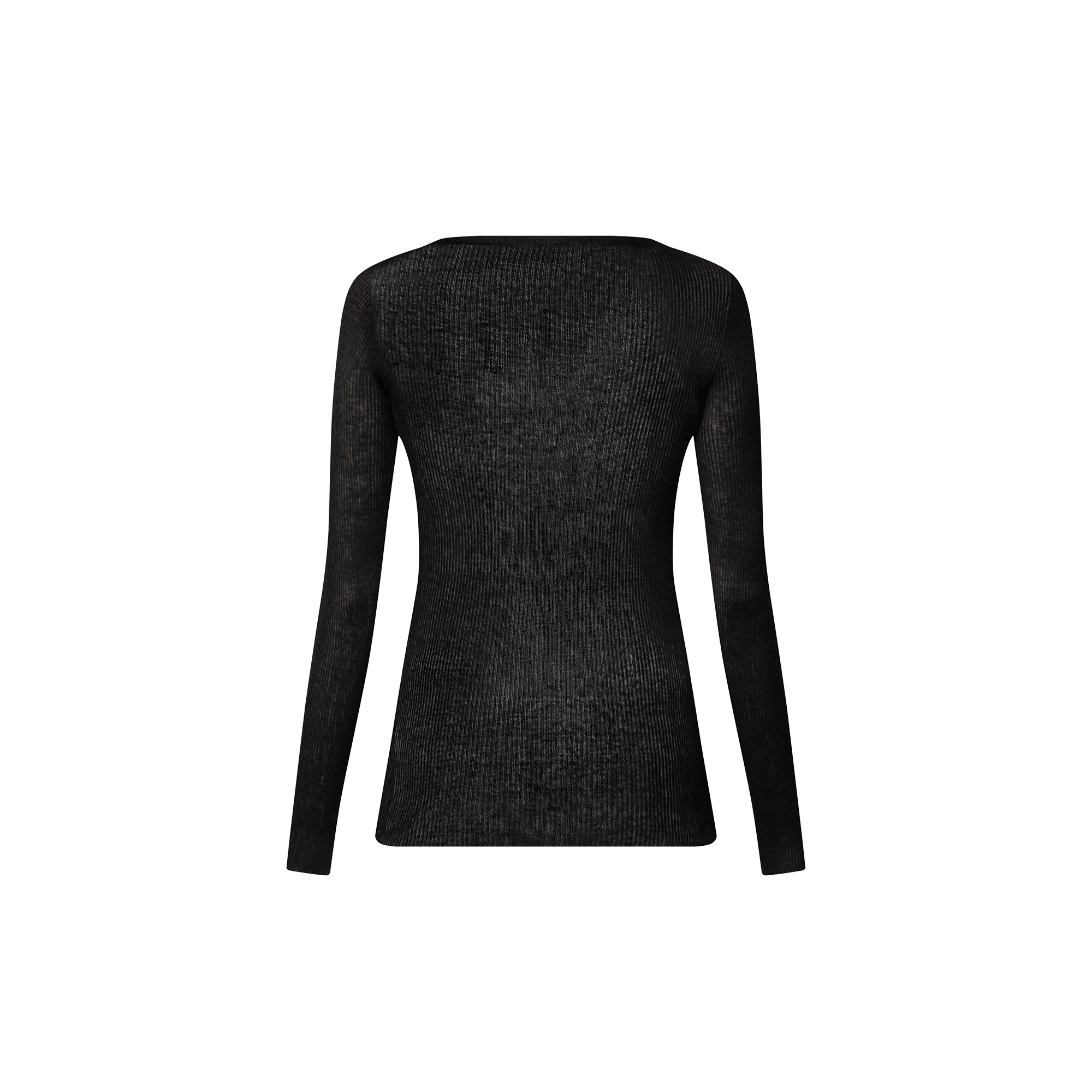 Ribbed Henley Top - 3