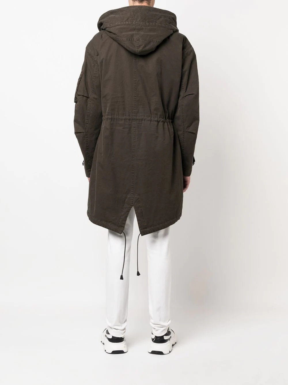 hooded parka coat - 4