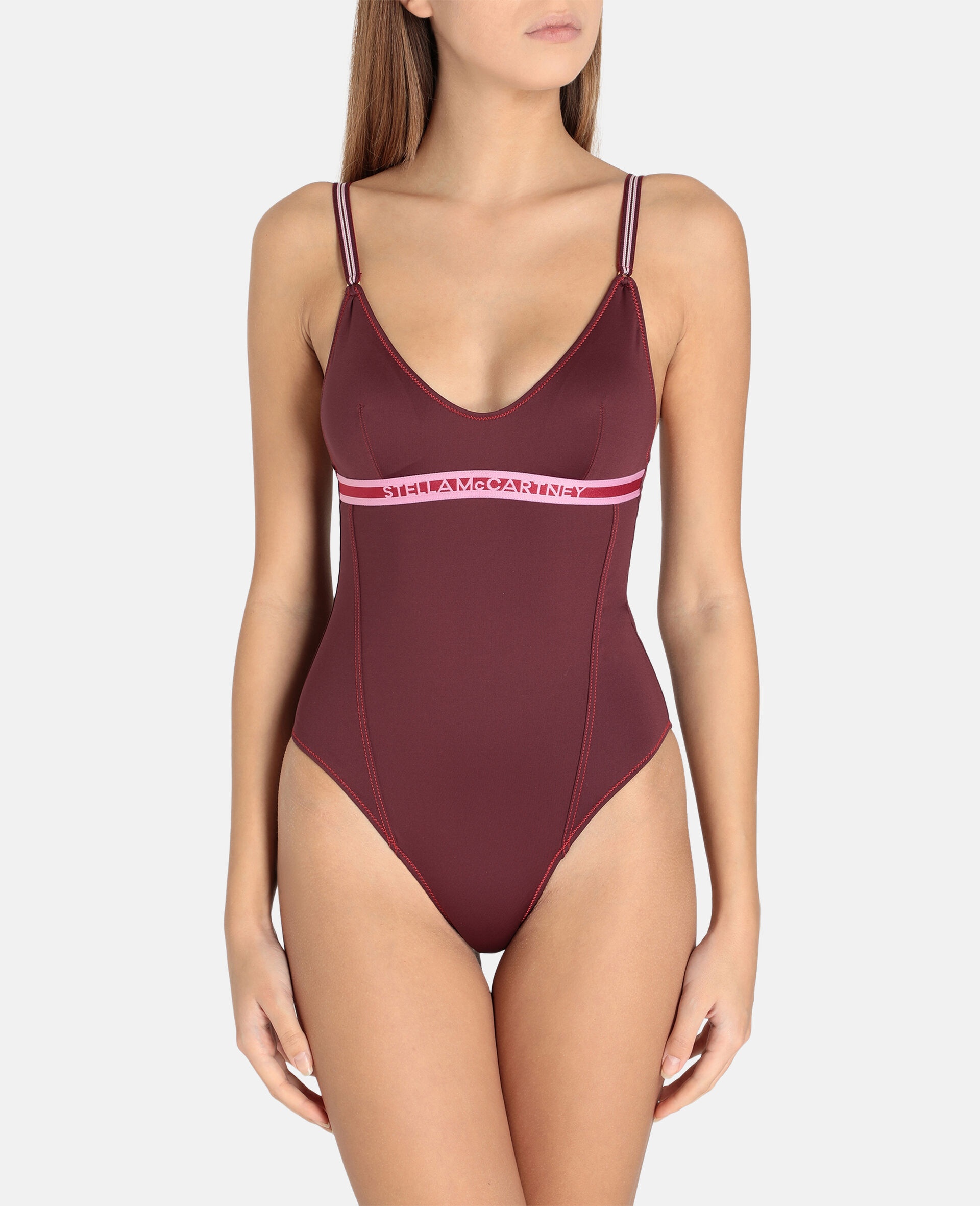 LOGO TAPE PADDED SWIMSUIT - 2