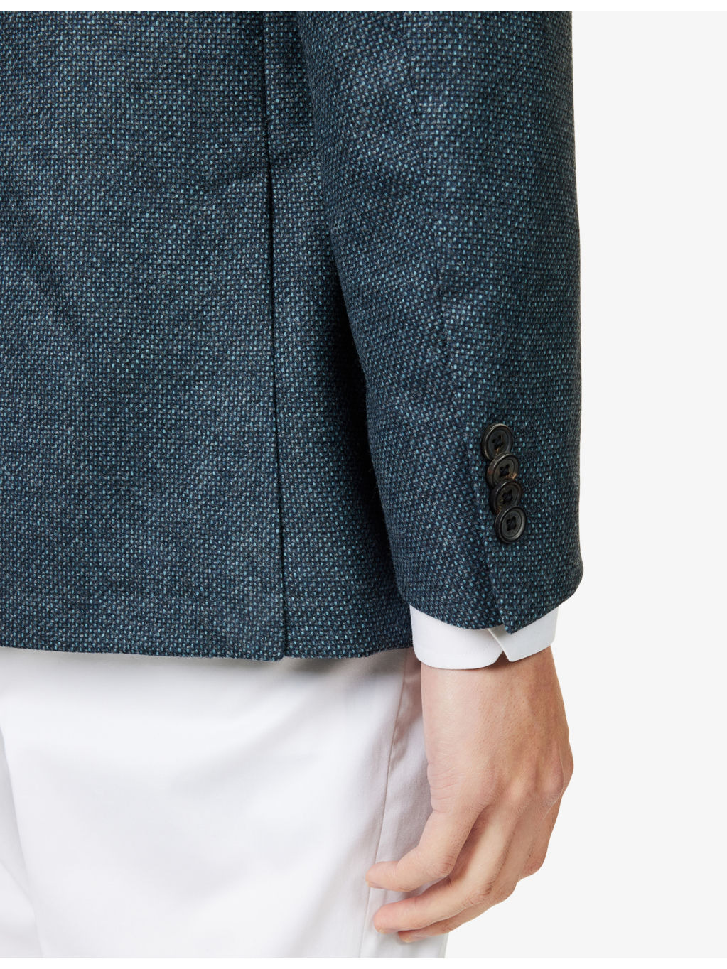 Academy Notched-Collar Wool-Cashmere Blend Jacket - 6