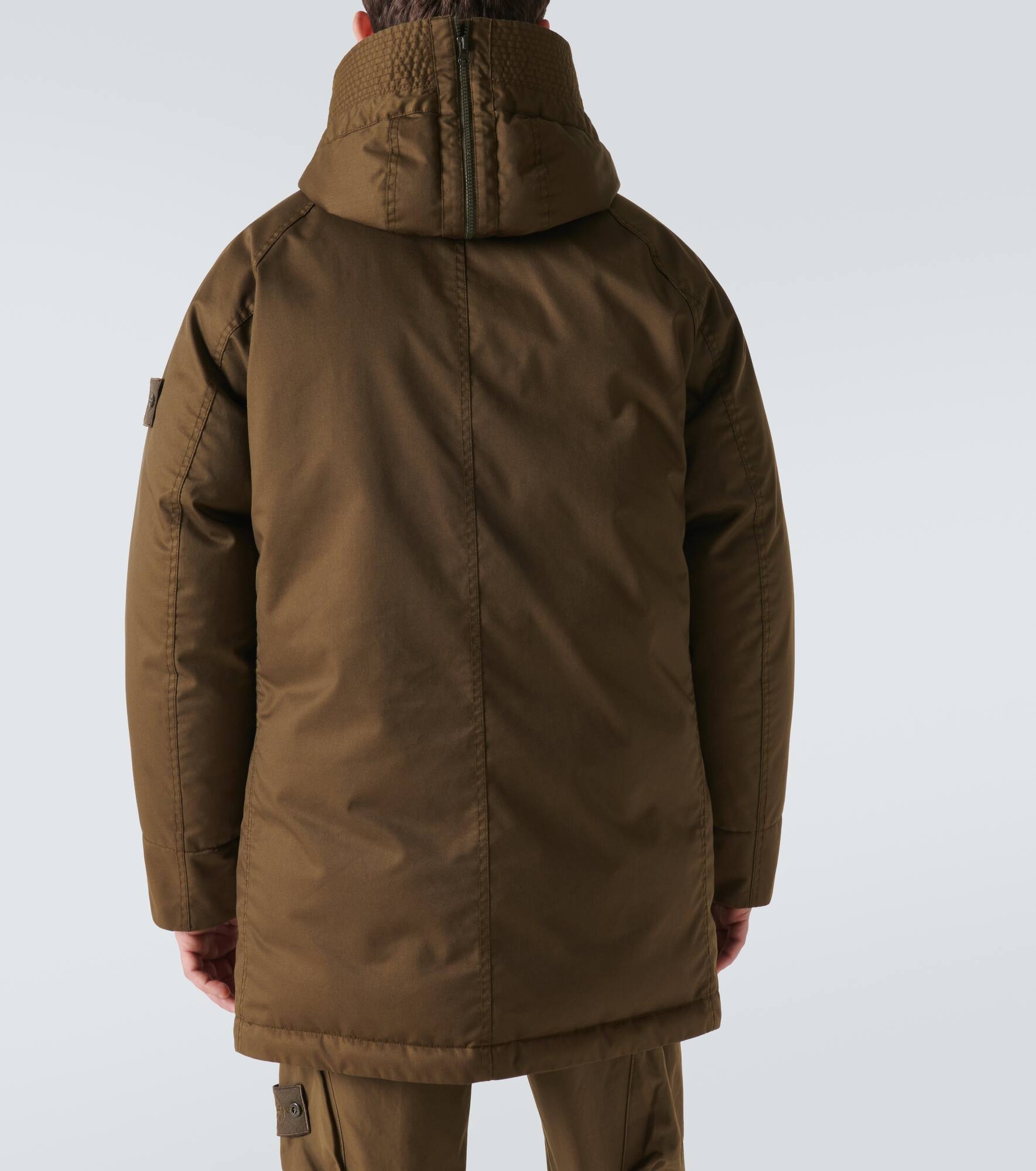 Ghost Compass virgin wool twill down jacket - 4