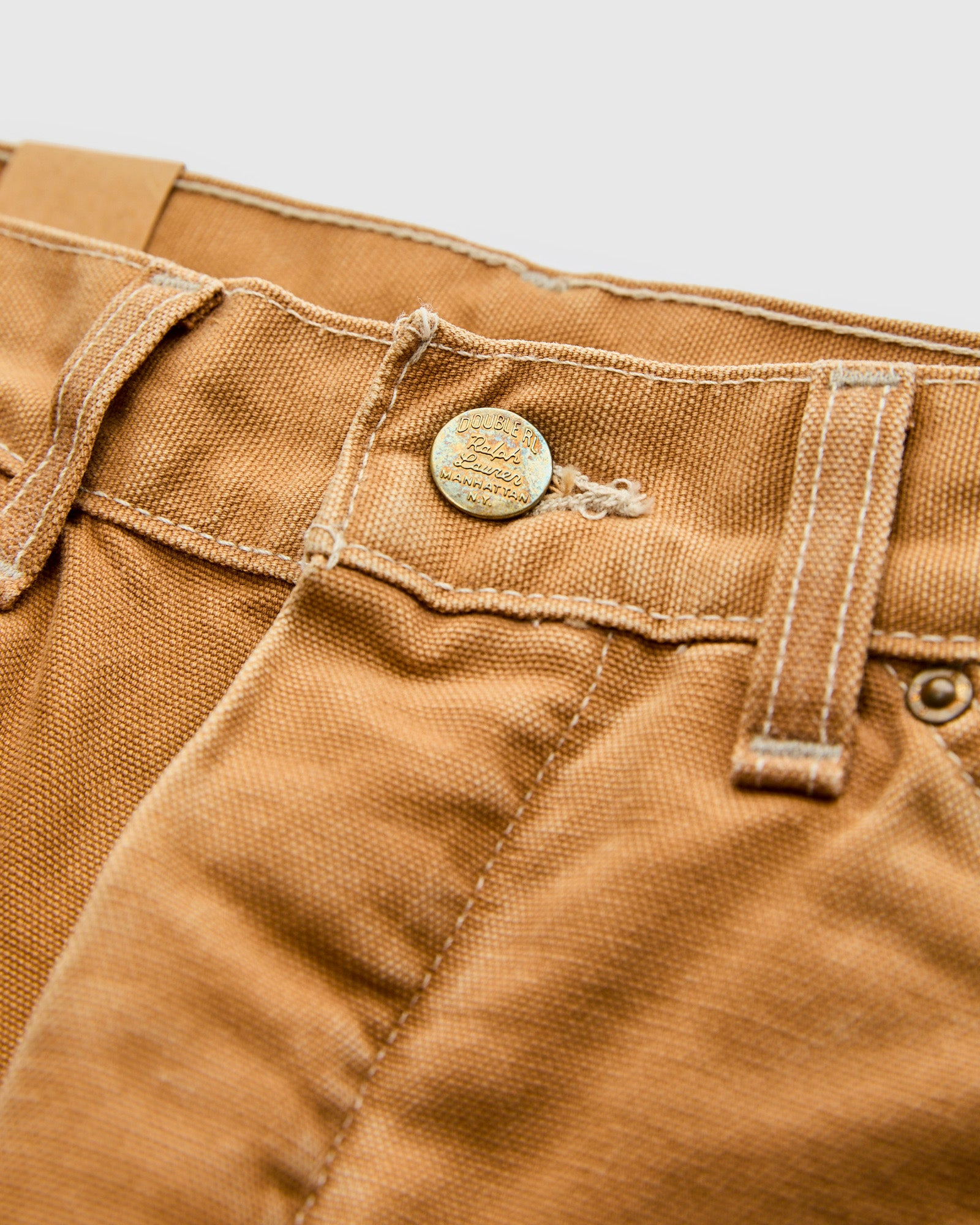 Hamilton Carpenter Pants in Distressed Khaki - 5