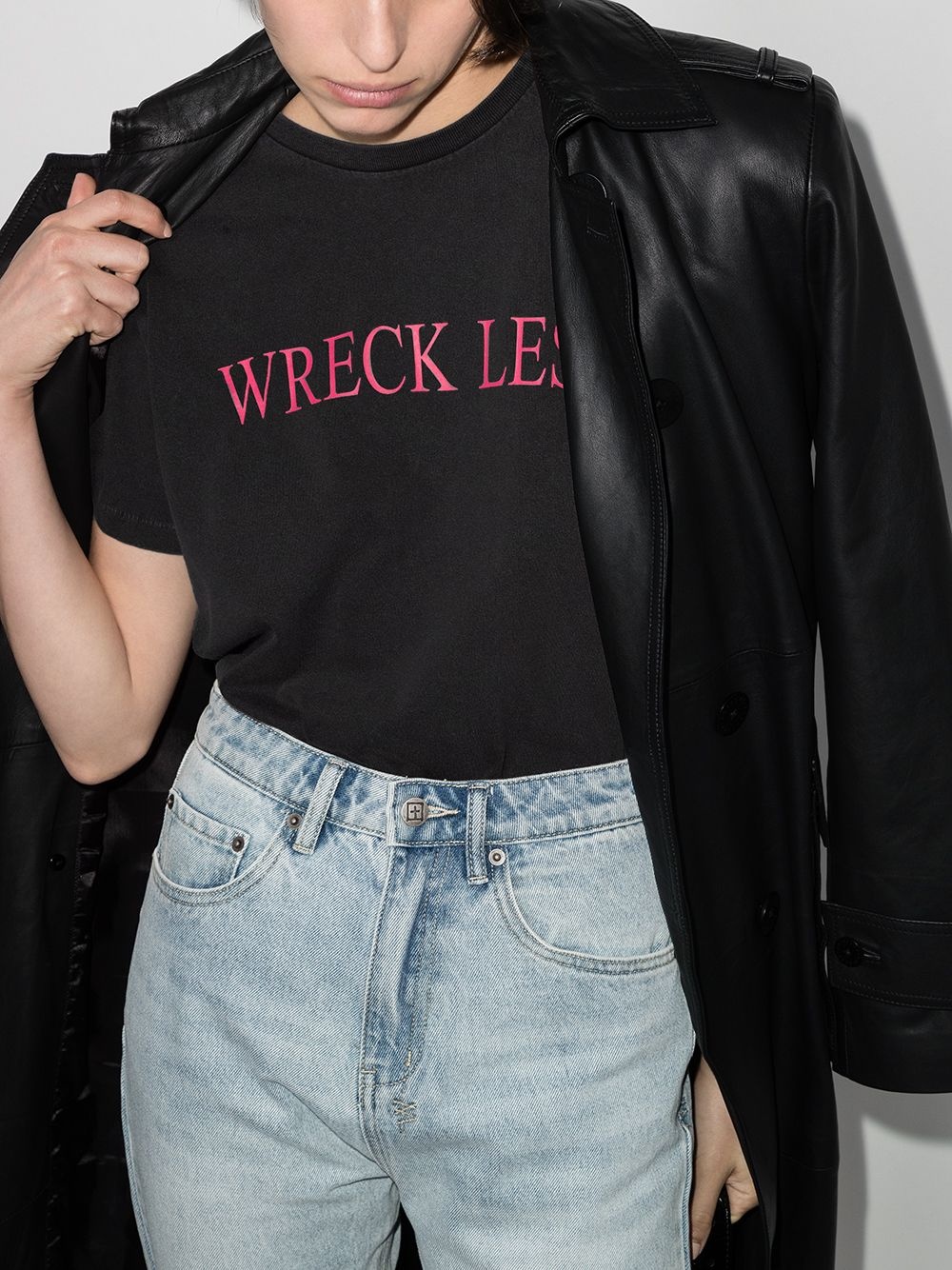 Wreck Less print T-shirt - 2