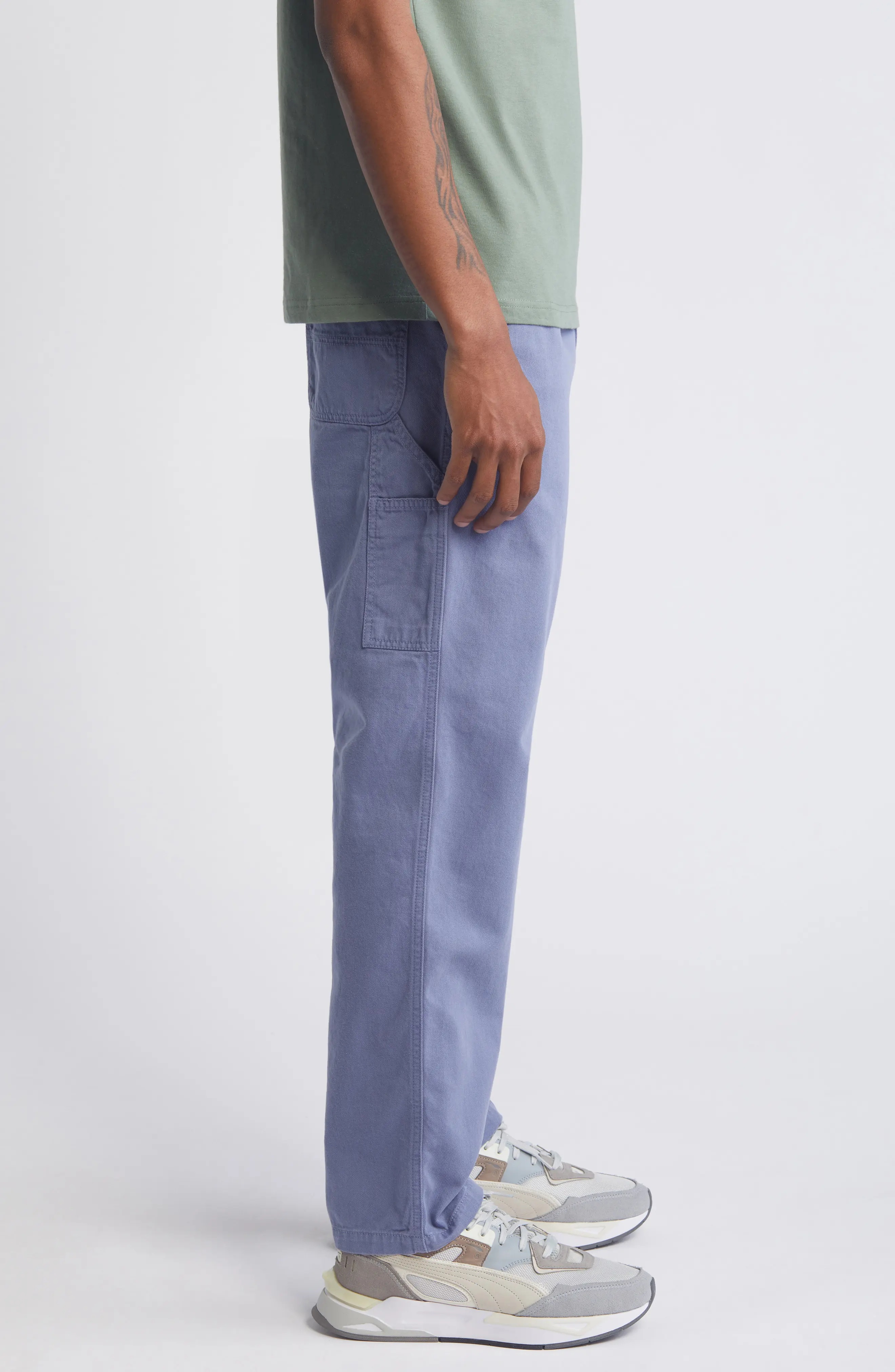 Flint Straight Leg Twill Pants - 3