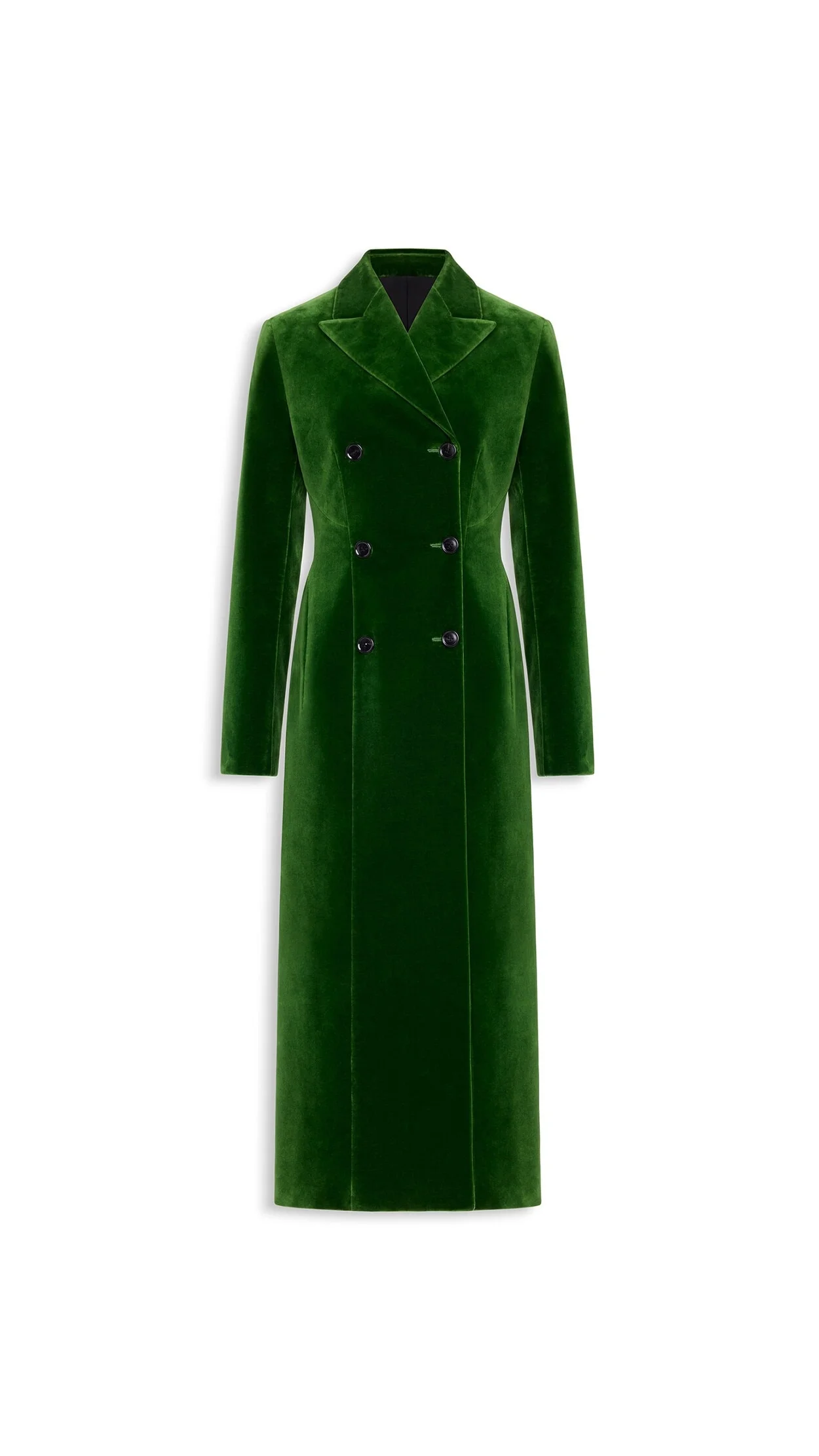 VELVET TAILORED COAT - 1