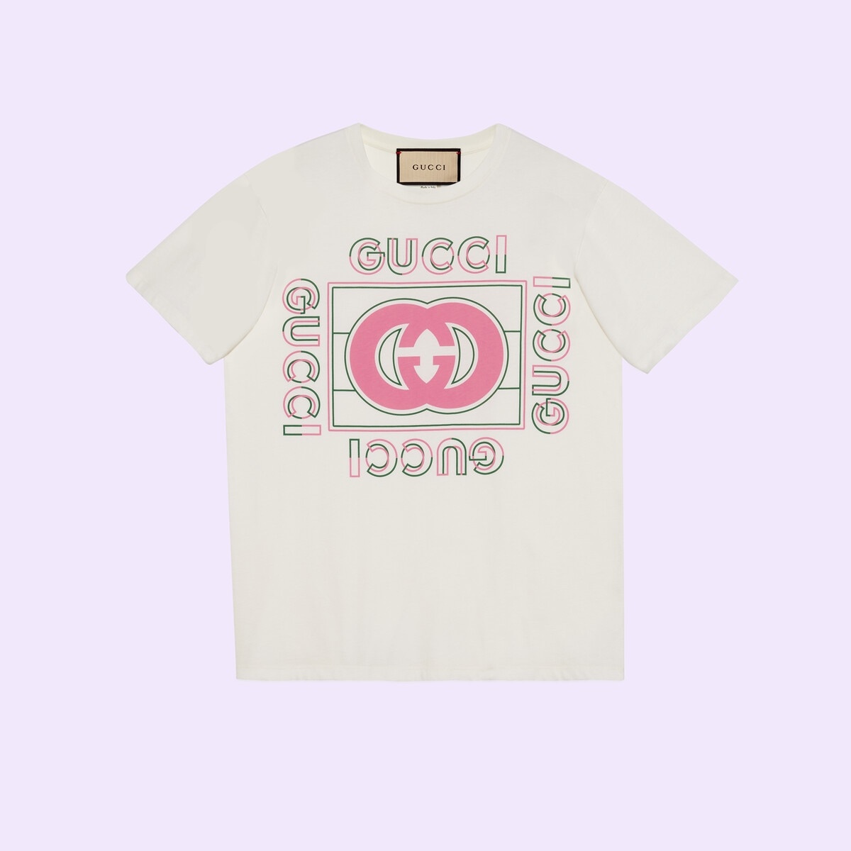 Gucci vintage logo print T-shirt - 1