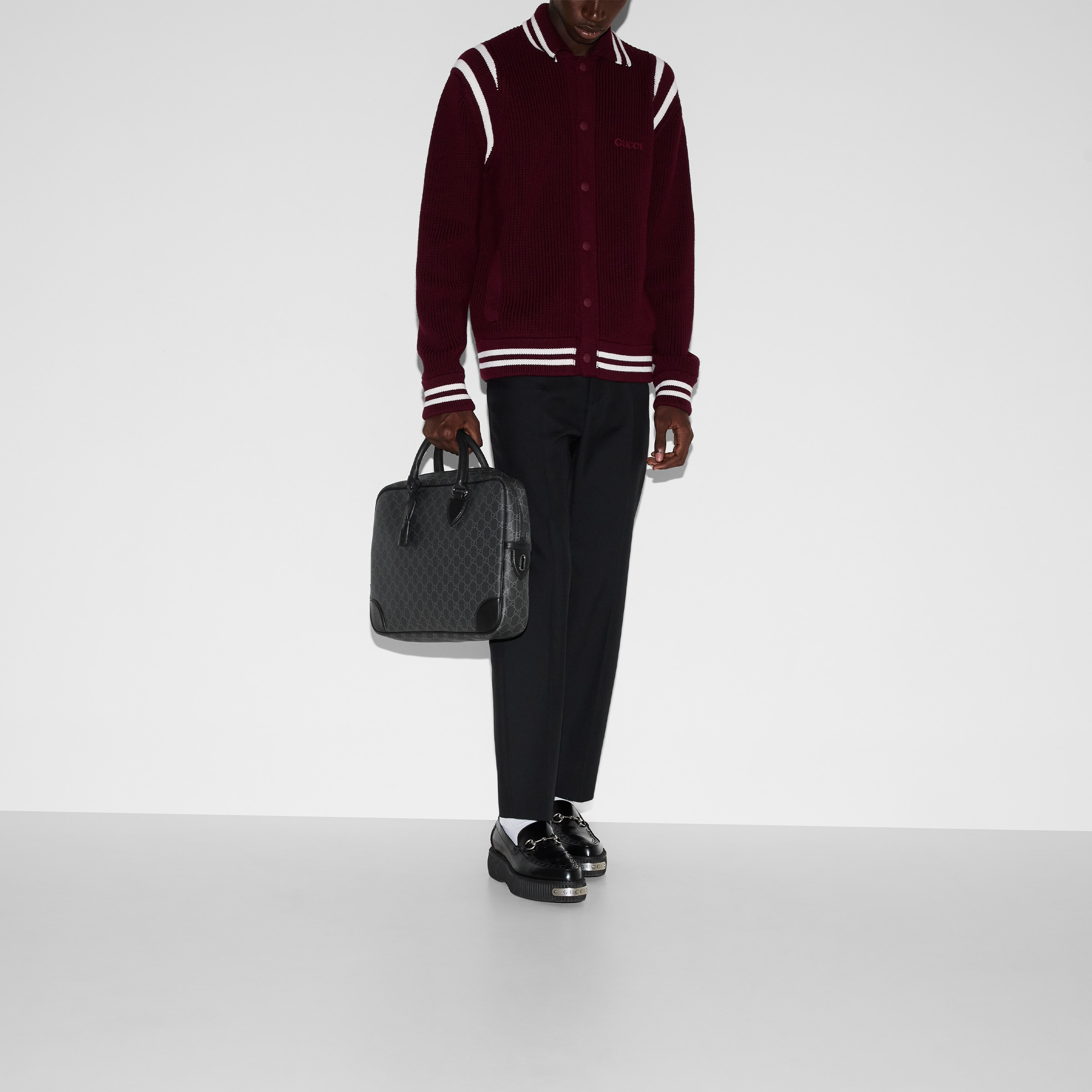 GG Emblem medium briefcase - 3